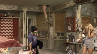 【破产姐妹】奥列格和苏菲凶悍的震楼，整栋楼都在晃！太激烈了！