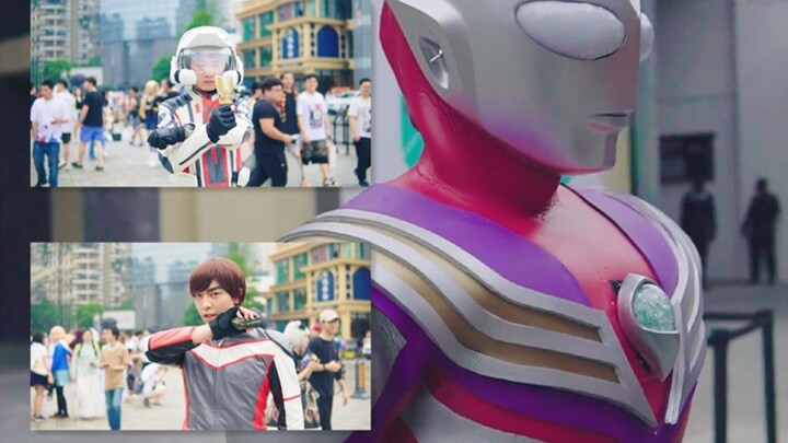 [Chengdu Comic Exhibition] The big ancient bird turned into an Ultraman in full view