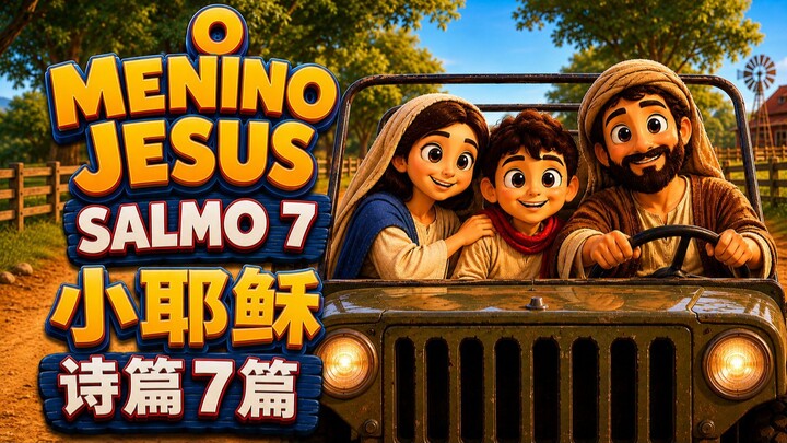 O Menino Jesus e o Salmo 7 小耶稣与诗篇第7篇 | Evangelização Infantil  | Educação Infantil Cristã