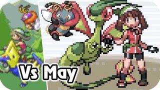 Pokémon Emerald : Vs. Pokémon Trainer May (Protagonist Battle)