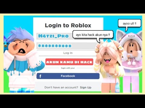Aku Bajak Akun Roblox nya @Hatzi Pro Gaming ft.@Nanda Novita Sari 🤫👩‍💻 || Roblox Indonesia