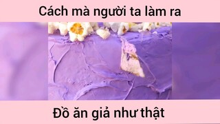 Làm đồ ăn mô phỏng