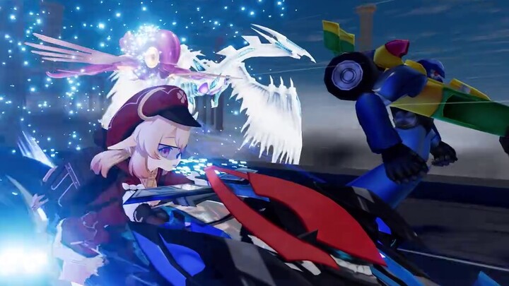 In 2024, I made the Yu-Gi-Oh animation [MG 2] in Genshin Impact (a full modeling and special effects