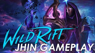 Dark Cosmic Jhin | Wild Rift Gameplay