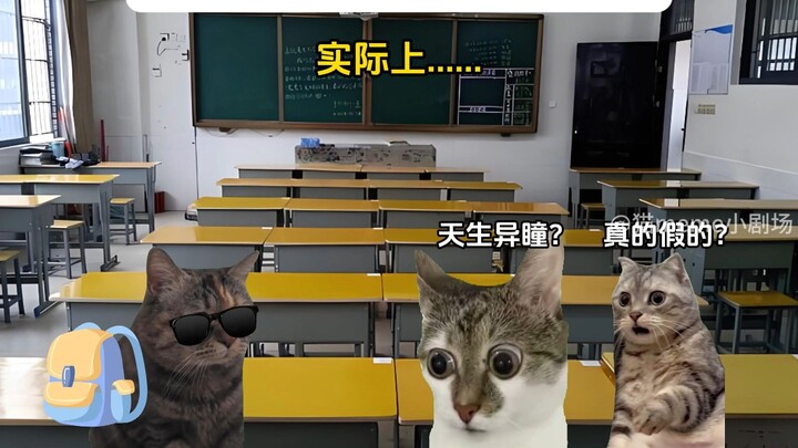 天生异瞳？这不帅到没边了！