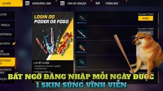 (Free Fire) Sever Brazil Bất Ngờ Tặng 5 Skin Súng Vĩnh Viễn 😲
