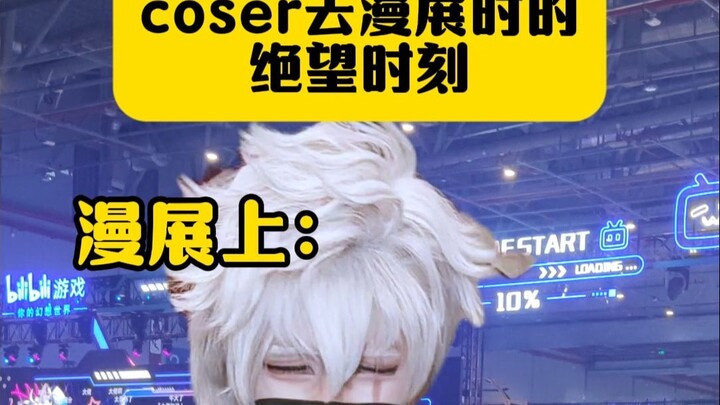The cosplayer was already completely floored by this...