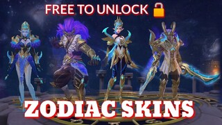 FREE TO UNLOCK ZODIAC SKIN