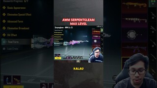 Ini dia Awm terbaik! Ada efek ular emas #pubgmobile