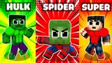 Monster School : WHO IS THE STRONGEST SUPERHERO - Minecraft Animation