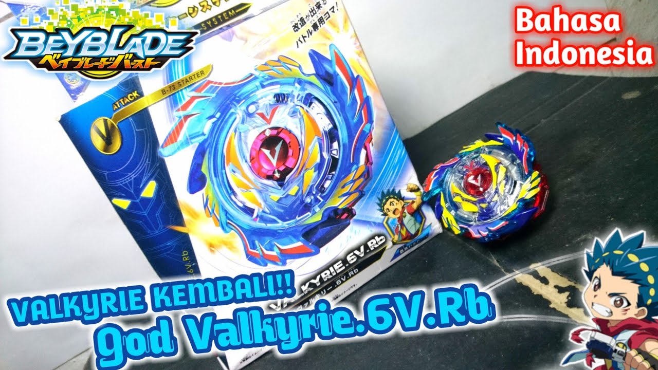 Review Beyblade God Valkyrie.6V.Rb 