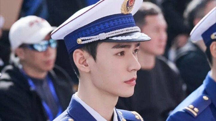 When I first saw this, I thought he was a seriously handsome firefighter.