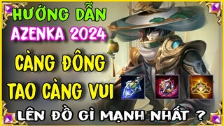 Azenka Liên Quân | Cách chơi, Lên đồ, Phù hiệu, Bảng ngọc của Azenka mùa mới mạnh nhất đi Mid