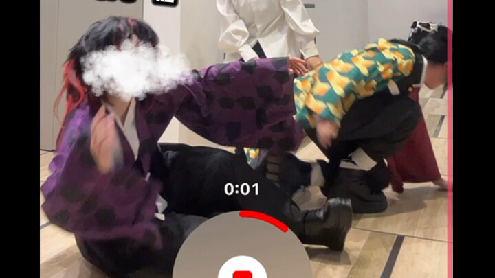 【鬼灭cos小游戏】谁发明的倒计时躲猫猫真好玩