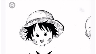 Vậy thì chúng ta hãy có một Luffy nhỏ nhắn nhé