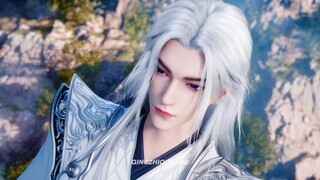 仙逆｜王林个人向｜王林这个白衣白发的建模帅得很稳定，好喜欢！