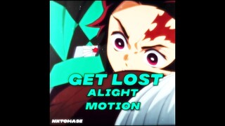 get lost - alightmotion | free preset | smartking | nxtchase