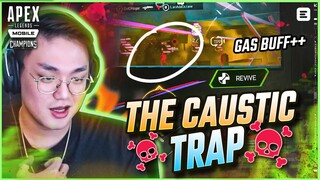 TRAP CAUSTIC SESUDAH DI BUFF! - APEX LEGENDS MOBILE