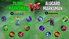 Zilong Marksman Vs Alucard Marksman