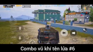Combo vũ khí tên lửa p6