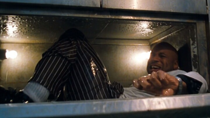 An underwater kitchen is invaded by a shark, and the chef frantically hides in the oven—only to be s