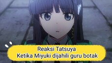 Tatsuya dan Miyuki mampir ke kuil si guru botak