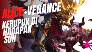 Sun VS Alice Base Hampir Hancur Tapi Ini Yang Terjadi !!! | Mobile Legends