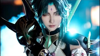 sexycoser.com-Genshin Impact Xiao Cosplay Makeup