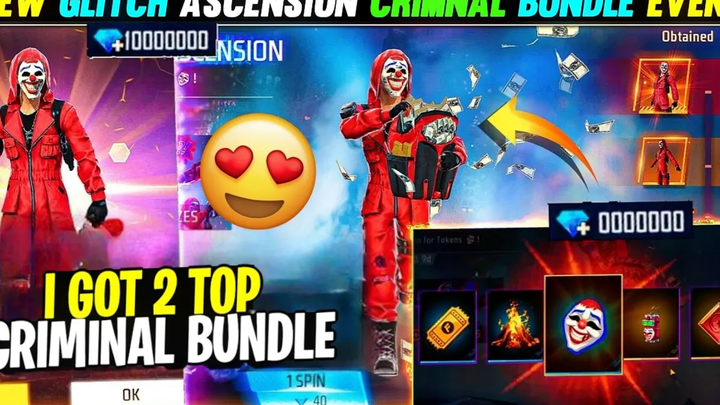 I Got Neon Criminal Bundle ใน Free Fire ❤️ อีเวนต์ Glitch Ascension ใหม่ เคล็ดลับใหม่