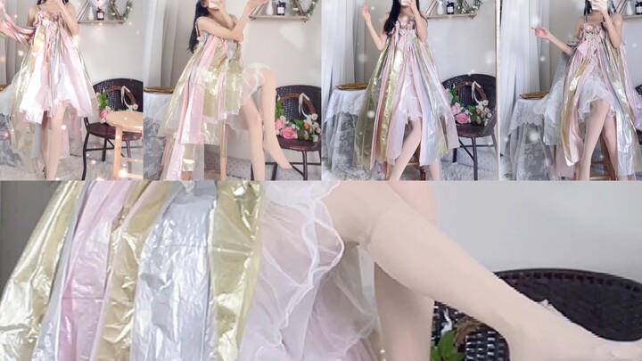 Rok Kantong Sampah Buatan Xiao Li yang Gaya Banget di Jalan!