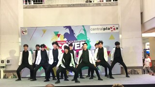 The Dazzlers cover Seventeen - Clap + Very nice + Mansae @Central Ramindra