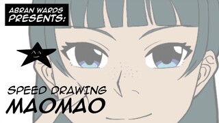 SPEED DRAWING [by Abran Wards] - Maomao from The Apothecary Diaries