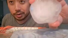 ASMR Plate Licking Meltwater From Paw Shaped Ice Cubes & Art Themed Trigger Words