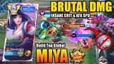 MIYA BEST BUILD 2024 | TOP GLOBAL MIYA BUILD | MIYA GAMEPLAY | MOBILE LEGENDS