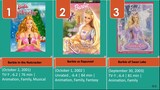 Barbie Girl's Movies Collections And Evolution of Disney+ Barbe Animation Movies |- D.G