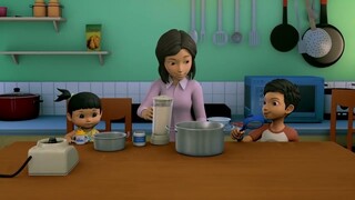 Adit & Sopo Jarwo | Bunda Masak Bersana Anak-anaknya