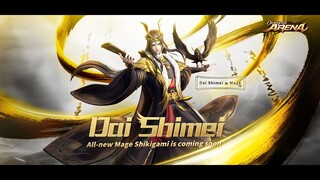 ⭐Onmyoji Arena⭐ HÉ LỘ bộ chiêu thức cấu rỉa cực mạnh của thức thần mới Dai Shimei