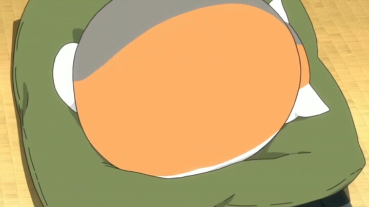 San San's belly burst. Natsume: I don't want to admit it, but it's really cute.