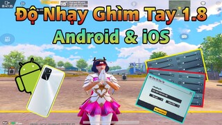 Độ Nhạy GHÌM TAY Update 1.8 PUBG MOBILE/BGMI Trên Android & IOS  | Bong Bong TV #7