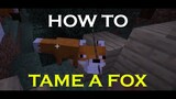 How to tame a Fox in Minecraft 2020
