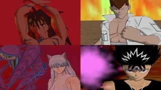 All Ultimate Attacks & Transformations - Yu Yu Hakusho Forever (60FPS)