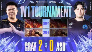 Gray vs ASD - Vòng 1 giải 1v1 AIC 2021 [26.11.2021]