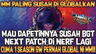 NI MM MAU DI TOP GLOBAL SUSAH AMAT!! DI MYTIC DI BAN MULU, NTAR DI NERF LAGI!!