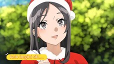 Santa Claus model begini harus nahan iman.....