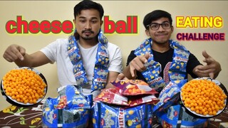 Cheese ball EATING CHALLENGE Manipuri || cheese ball chaba hanba thuba tanaba