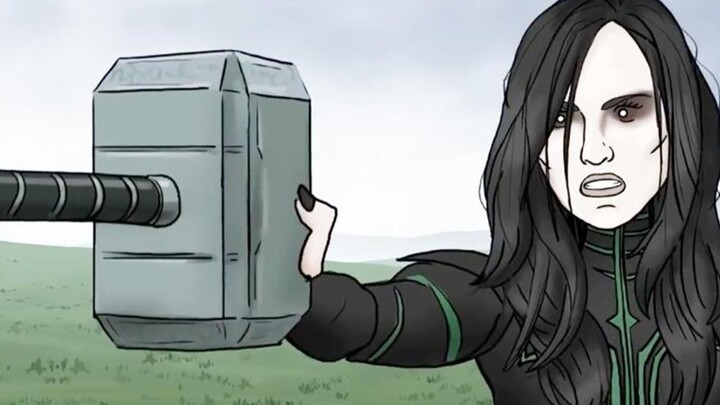 Dr. Strange takes down Hela with a single move—it’s just too unpredictable!