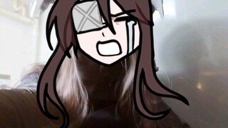 The bread... is burnt...