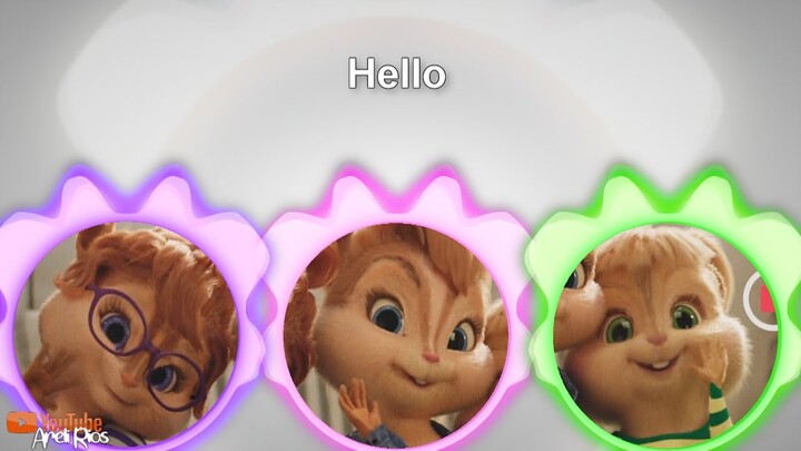 The Chipettes - Hello [Lipsync/Lyric Video]