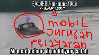 Moment Nebeng di Mobil yang salah