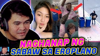 NAGHANAP NG SABAW SA EROPLANO - FUNNY VIDEOS COMPILATION | Jover Reacts (reaction video)